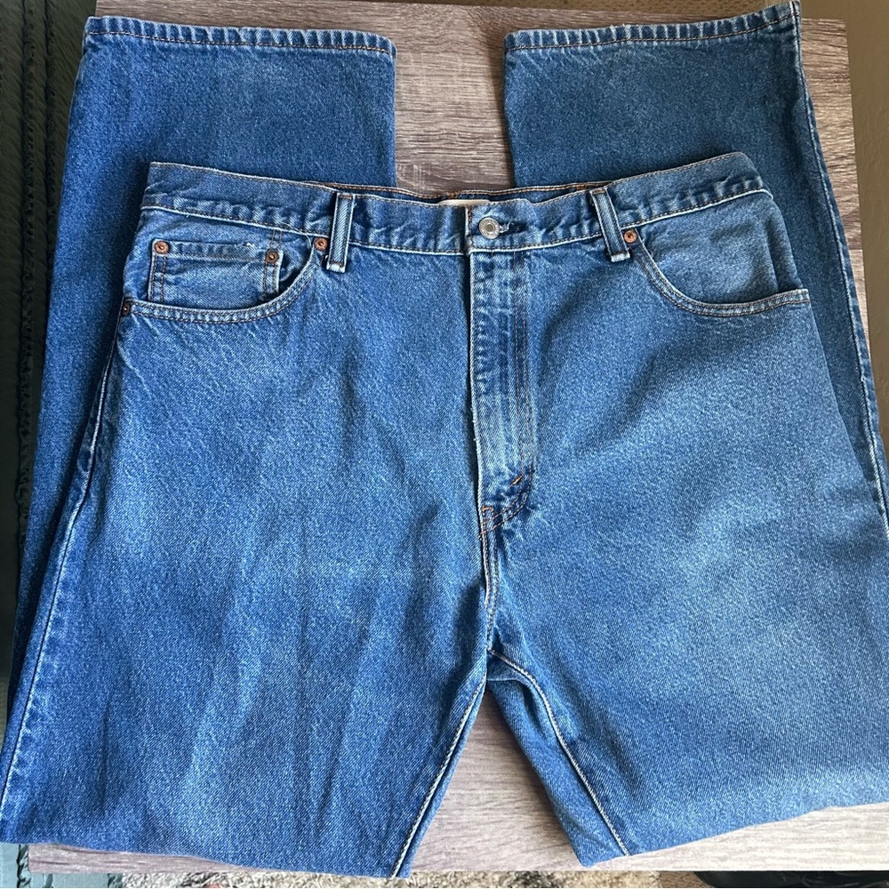 Levi’s 517 Boot Cut Jeans Men’s W38 L32 Vintage USA Made Blue Denim Western